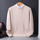 Montvero | Pull Homme Col Rond Cachemire