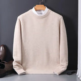 Montvero | Pull Homme Col Rond Cachemire