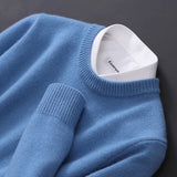 Montvero | Pull Homme Col Rond Cachemire