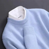 Montvero | Pull Homme Col Rond Cachemire