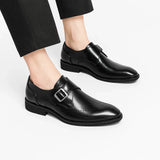 Montvero | Chaussures Habillées Homme à Boucle en Cuir