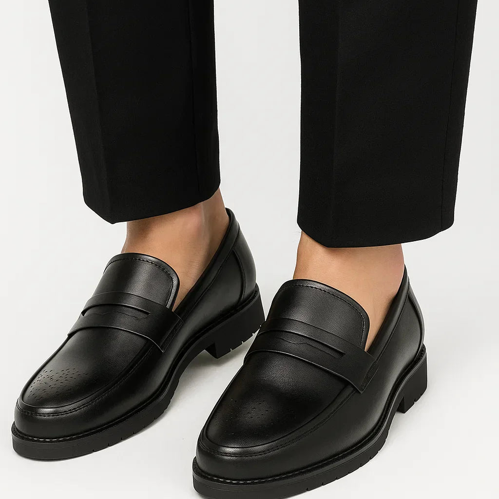 Montvero | Mocassins Oxford Homme en Cuir Élégants