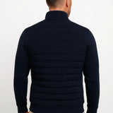 Montvero | Veste Hybride Homme Matelassée avec Manches en Maille