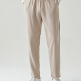 Montvero | Pantalon en Lin Homme Coupe Décontractée