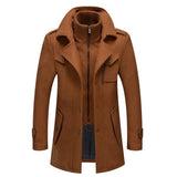 Montvero | Manteau Long Homme Col Montant