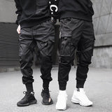 Montvero | Pantalon Cargo Techwear Homme Noir