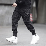 Montvero | Pantalon Cargo Techwear Homme Noir