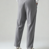 Montvero | Pantalon en Lin Homme Coupe Décontractée