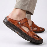 Montvero | Sandales Homme Cuir Confort Été