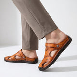 Montvero | Sandales Homme Cuir Confort Été