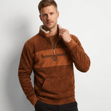 Montvero | Pull Polaire Homme Col Zippé Vintage