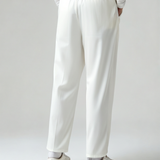 Montvero | Pantalon en Lin Homme Coupe Décontractée